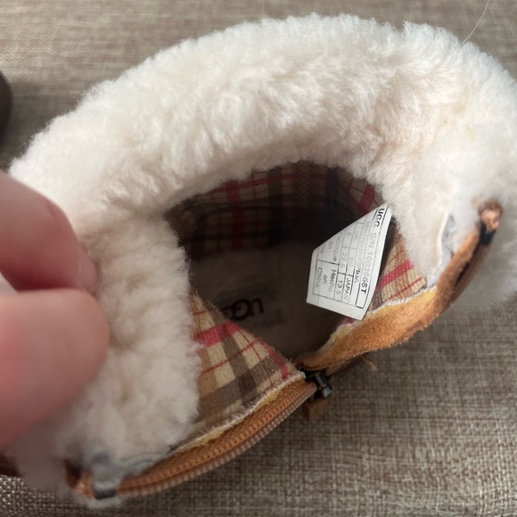 UGG fur with suede boots - Picture 6 of 7